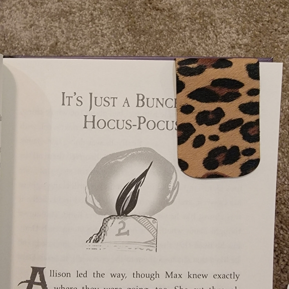 Other - Faux Leather Magnetic Bookmarks